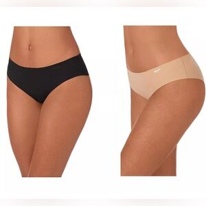 (2) DKNY Litewear Cut Anywhere Assorted 3-Pack Hipster Briefs